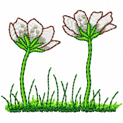 Flowers Embroidery Design 7